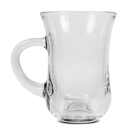 6x Szklanka Turecka z Uchem 'Keyif' 145 ml | Paşabahçe