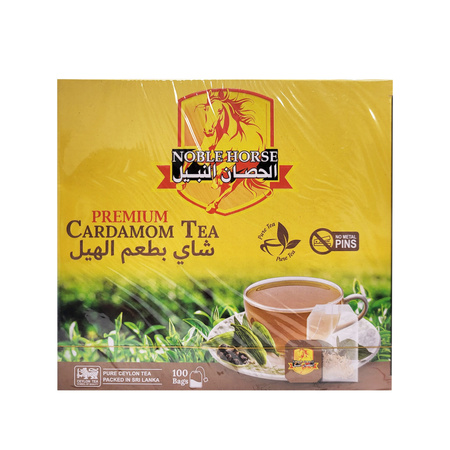 Cardamom Tea 100 Teabags | Noble Horse