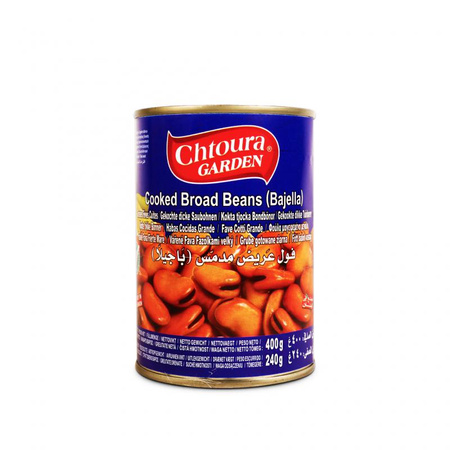 Foul Bajella 400g  Chtoura Large Broad Beans 