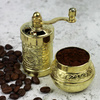Antique Gold Turkish Grinder & Peppercorns  Gift Set 