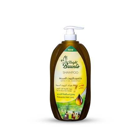 7 Natural Oils Shampoo 1000 ml | Bento Night