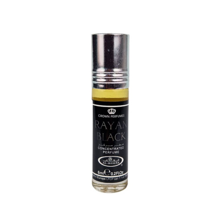 RAYAN BLACK Concentrated Oil Perfume 6 ml | Al-Rehab