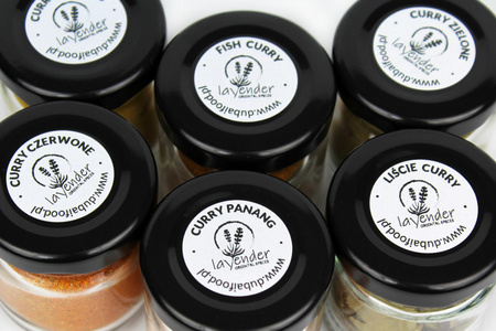 Zestaw 6 Przypraw do Curry | Lavender Spices