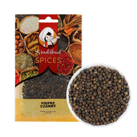 Black Peppercorns 50g | Sindibad