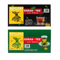 Herbata Ekspresowa Czarna & Zielona 2x 25 Torebek | Mevlana Goran