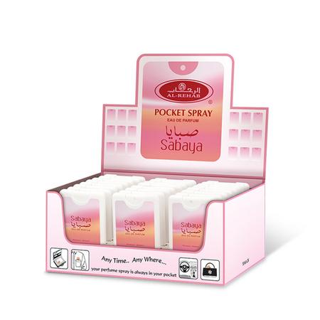 Woda Perfumowana Sabaya Pocket Spray EDP 18 ml | Al-Rehab