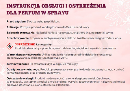 SOIREE BLANCHE Woda Perfumowana Arabska 100 ml LANSY  EDP