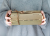 Antique Gold Turkish Grinder & Peppercorns  Gift Set 