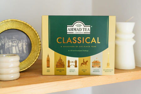 Zestaw 60 Czarnych Herbat Ekspresowych Classical | Ahmad Tea