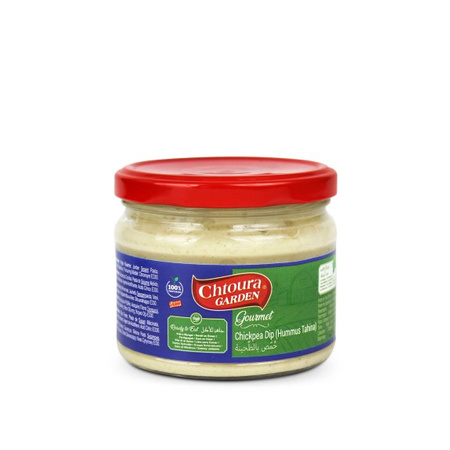 Hummus with Basil Chickpea Dip 310g | Chtoura