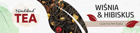 "Cherry & Hibiscus Flower" Leaf Tea 40g | Sindibad