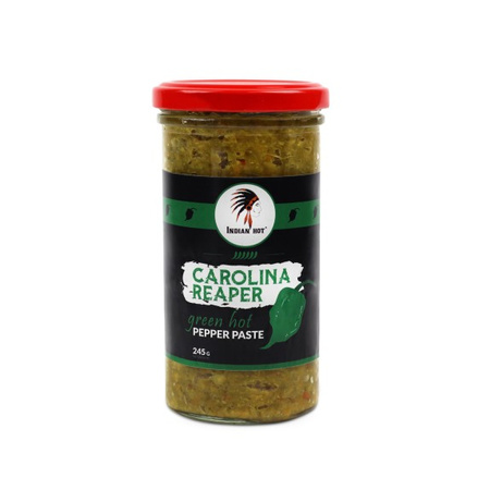 Green & Red Hot Carolina Reaper Paste & Harissa 3x 245g | Indian Hot