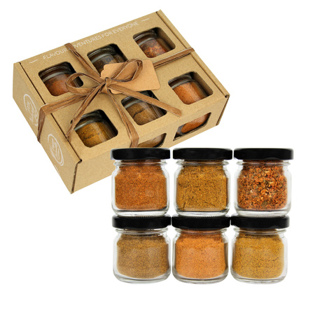 Zestaw 6 Przypraw do Marynat & Dań z Mięsem | Lavender Spices