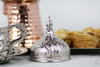 Turkish Anatolian  Coffee Set For Two Silver