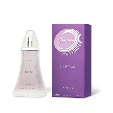 SANDRA Woda Perfumowana Arabska Damska 50 ml Al Rehab EDP
