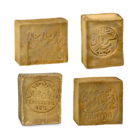 4x Aleppo Soap with Olive Oil & Laurel Oil (2%, 5%, 10%, 40%) | Queen Pafion