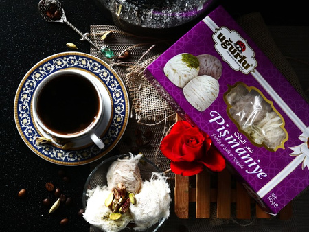 Pişmaniye Rulo  Waniliowe z Pistacjami 220g | Uğurlu