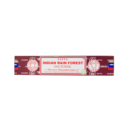 Kadzidełka Indyjskie INDIAN RAIN FOREST 15g Satya