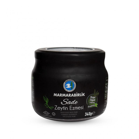 Black Olive Paste Plain 340g Marmarabirlik