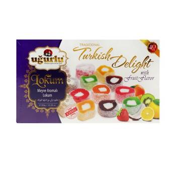 Lokum Owocowe Turkish Delight 350g | Uğurlu